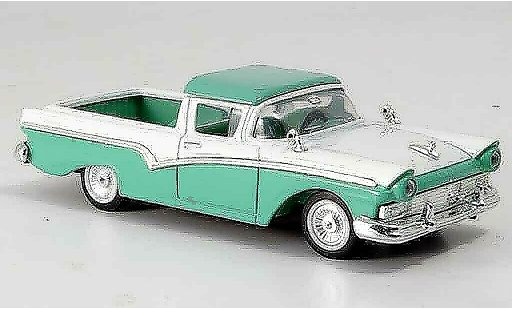 Ford Ranchero Berline 1/43 Yat Ming gr&Atilde;&frac14;n weiss 1957 modellautos