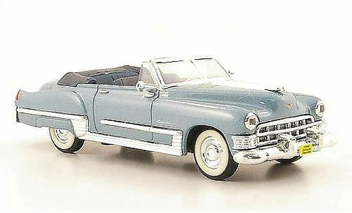 Cadillac Deville Coupe 1/43 Yat Ming 1949 grau blau modellautos