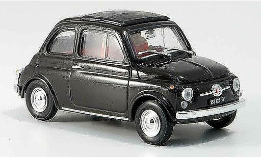 Fiat 500 F 1/43 Brumm braun avec capote Faltdach 1965 modellautos