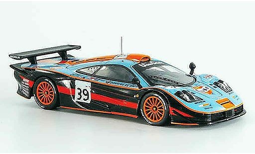 McLaren F1 GTR GTR 1/43 IXO No.39 GULF Bellm Gilbert Sekiya Le Mans 1997 modellautos