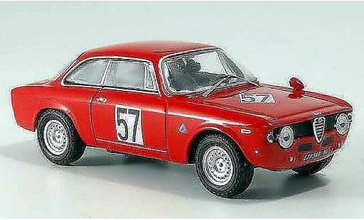 Alfa Romeo Giulia sprint gta 1/43 M4 1600 No.57 T.Zeccoli Brunn 1969 modellautos