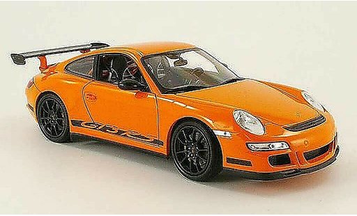 Porsche 911 GT3 RS 1/18 Welly orange modellautos
