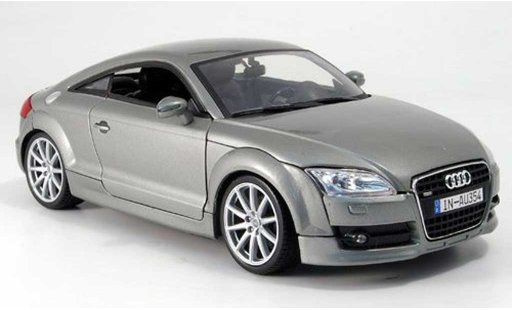 Audi TT coupe 1/18 Mondo Motors grau modellautos