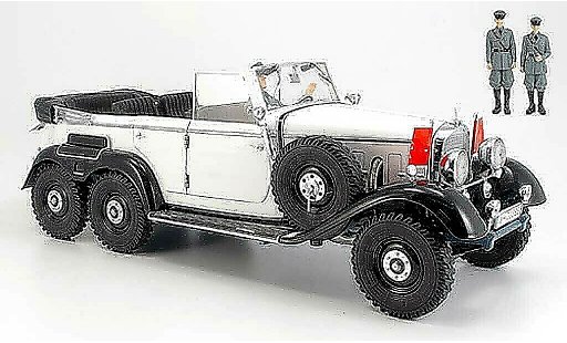 Mercedes G4 Base 1/18 Signature weiss/schwarz (premium) 1938 modellautos