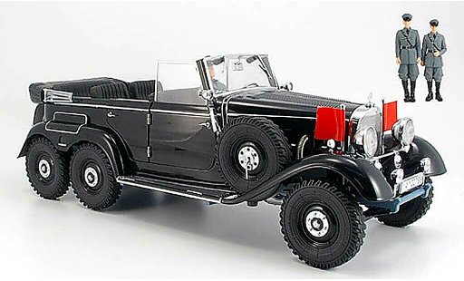 Mercedes G4 Base 1/18 Signature schwarz (Premium) 1938 modellautos