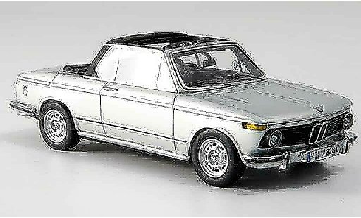Bmw 2002 Cabriolet Baur 1/43 Neo Tii E10 Cabrio grau metallisee 1974 modellautos