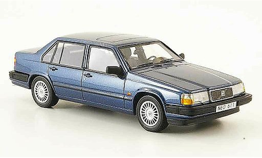 Volvo 940 GLE 1/43 Neo blau 1992 modellautos