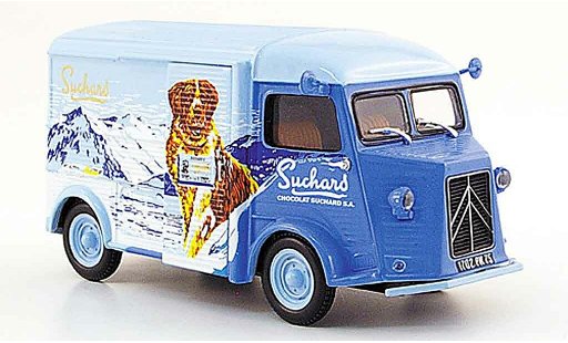 Citroen Type HY Fourgonnette 1/43 Norev lieferwagen suchard 1966 modellautos
