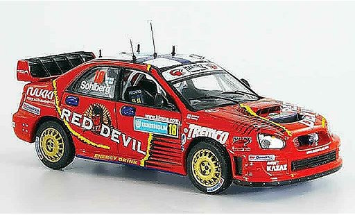 Subaru Impreza WRC 1/43 IXO no.18 sohlberg lindstrom 2006 modellautos