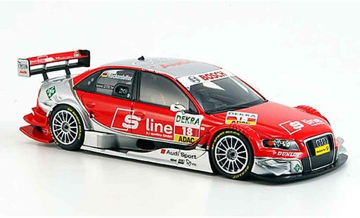 Audi A4 dtm 1/43 Minichamps Rosberg Rockenfeller S Line Team 2008 modellautos