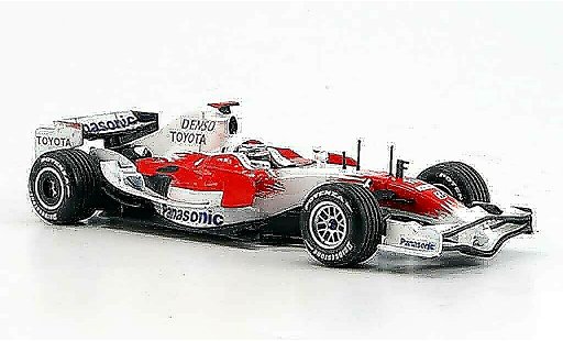 Toyota F1 TF108 1/43 Minichamps tf 108 panasonictrulli 2008 modellautos