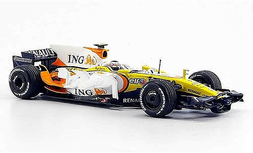Renault F1 2008 1/43 Minichamps ing f1 team r28 car no.6 modellautos
