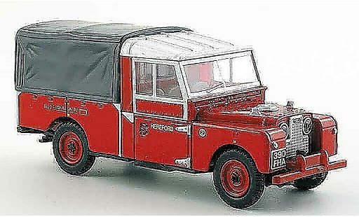 Land Rover Series 1 Base 1/43 Oxford rot Pick Up modellautos