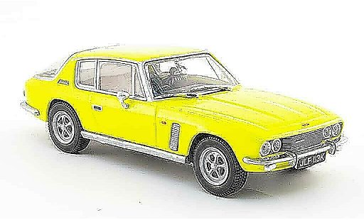 Jensen MK3 Base 1/43 Oxford Interceptor gelb modellautos