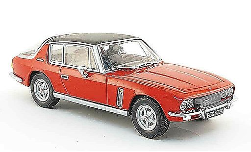 Jensen MK3 Base 1/43 Oxford Interceptor rot schwarz modellautos