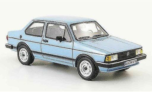 Volkswagen Jetta Base 1/43 Neo 1 zweiturer blau modellautos