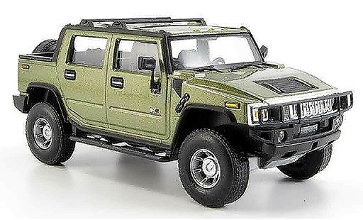 Hummer H2 SUT 1/43 Cararama gr&Atilde;&frac14;n modellautos