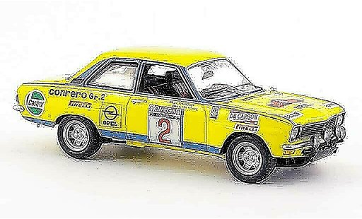 Opel Ascona A A 1/43 Schuco no.2 conrero rallye elba 1975 modellautos