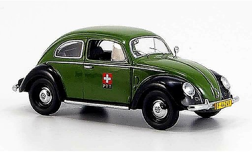 Volkswagen Coccinelle Base 1/43 Schuco ptt storungsdienst modellautos