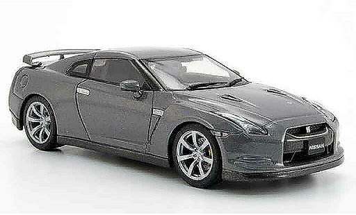 Nissan Skyline R35 1/43 Ebbro GT R grau 2007 modellautos