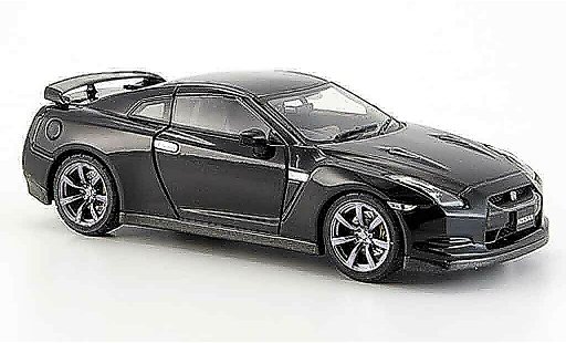 Nissan Skyline R35 1/43 Ebbro GT R schwarz 2007 modellautos