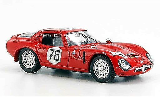 Alfa Romeo Giulia TZ2 1/43 Best no.76 de adamich zeccoli nurburgring 1966 modellautos