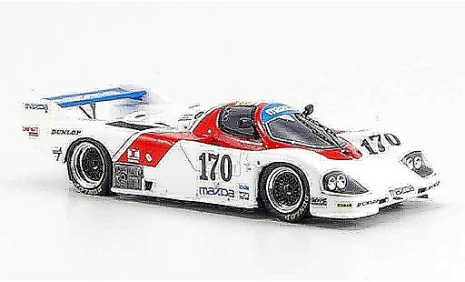 Mazda 757 Base 1/43 Spark No.170 Kennedy Galvin Dieudonne Le Mans 1986 modellautos