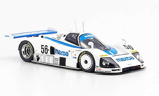 Mazda 787B Base 1/43 Spark No.56 Achter Le Mans 1991 modellautos