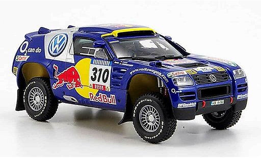 Volkswagen Touareg Dakar 1/43 Minichamps no.310 paris 2005 modellautos