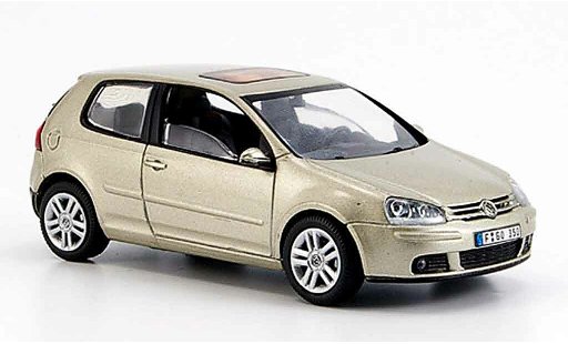 Volkswagen Golf Base 1/43 Schuco champagner modellautos