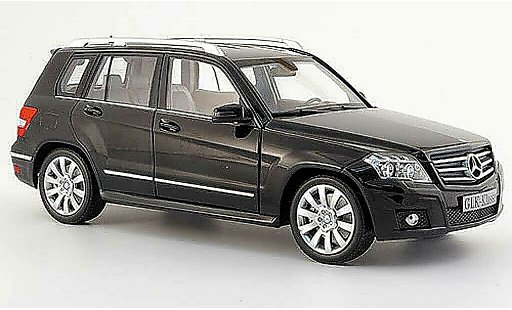 Mercedes Classe GLK Base 1/18 Minichamps (x 204) schwarz 2008 modellautos