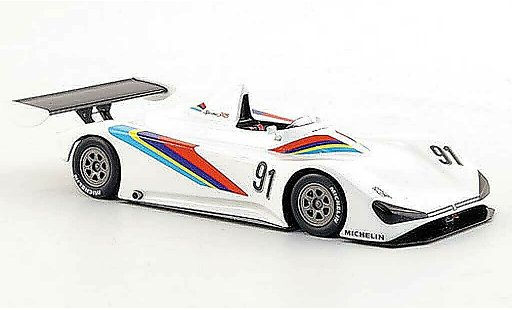 Peugeot 905 1991 1/43 Spark Spider Cup Prensentation modellautos