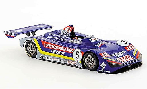 Peugeot 905 1992 1/43 Spark spider no.5 esso sieger europa cup modellautos