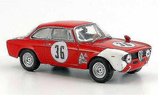 Alfa Romeo Giulia sprint gta 1/43 M4 1600 No.36 J.Rindt 4h Sebring 1966 modellautos