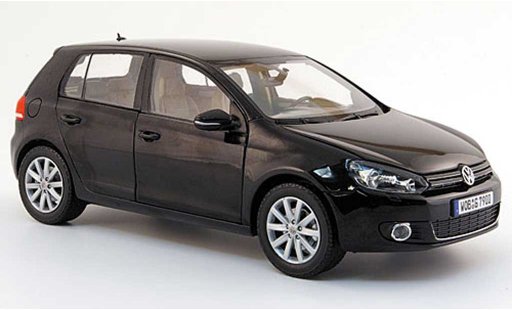 Volkswagen Golf GTI 1/18 Norev schwarz 5 portes 2009 modellautos