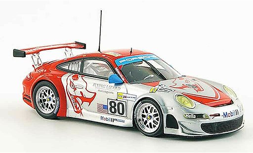 Porsche 911 GT3 RSR 1/43 Minichamps 2008 Flying Lizard Le Mans modellautos