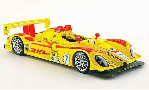 Porsche RS Spyder 1/43 Minichamps No.7 DHL Sieger 12h Sebring 2008 modellautos
