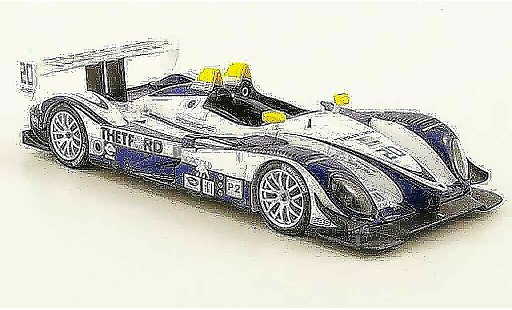 Porsche RS Spyder 1/43 Minichamps No.20 Thetford ALMS 12h Sebring 2008 modellautos