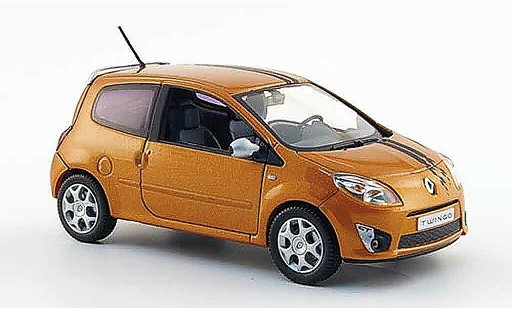 Renault Twingo GT 1/43 Norev orange 2007 modellautos