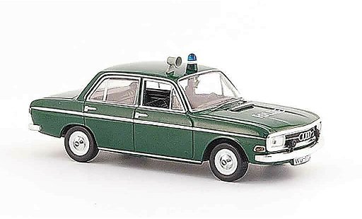 Audi 72 police 1/43 Norev Deutschland 1965 modellautos