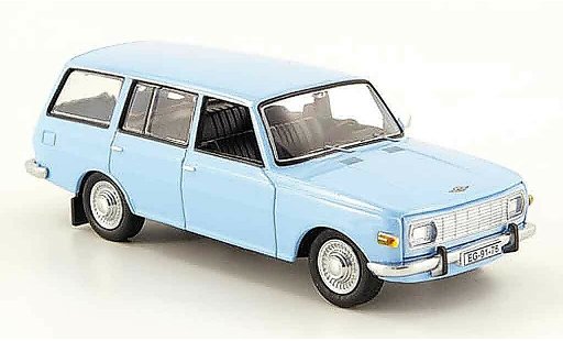 Wartburg 353 Tourist 1/43 IST Models Kombi blau 1972 modellautos