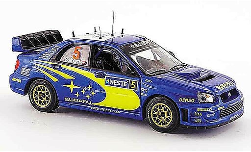 Subaru Impreza WRC 1/43 IXO no.5 rallye finlande 2005 modellautos