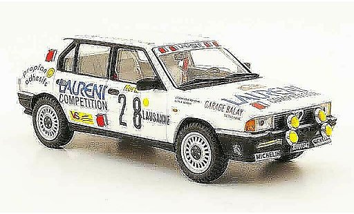 Alfa Romeo 33 rallye 1/43 Pego no.28 laurent monte carlo 1988 modellautos