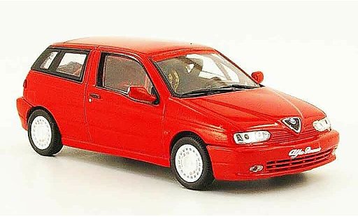 Alfa Romeo 145 berlina 1/43 Pego presentation rot 1997 modellautos