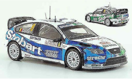 Ford Focus RS WRC 1/43 IXO 07 No.8 Structo Rally Monte Carlo 2008 modellautos