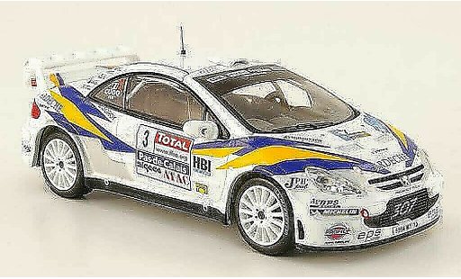 Peugeot 307 WRC 1/43 IXO No.3 Cuoq/Pain Rally Touquet 2006 modellautos