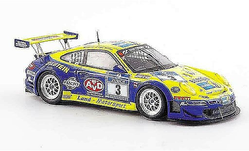 Porsche 911 GT3 RSR 1/43 Minichamps Team Land 24 Std. Nurburgring modellautos