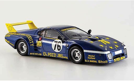 Ferrari 512 BB 1/43 Best no.76 le mans 1980 modellautos