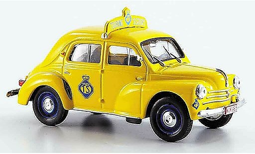 Renault 4CV Base 1/43 Eligor touring secours belgien 1958 modellautos