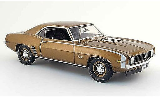 Chevrolet Camaro SS 1/18 Highway 61 396 braun 1969 modellautos